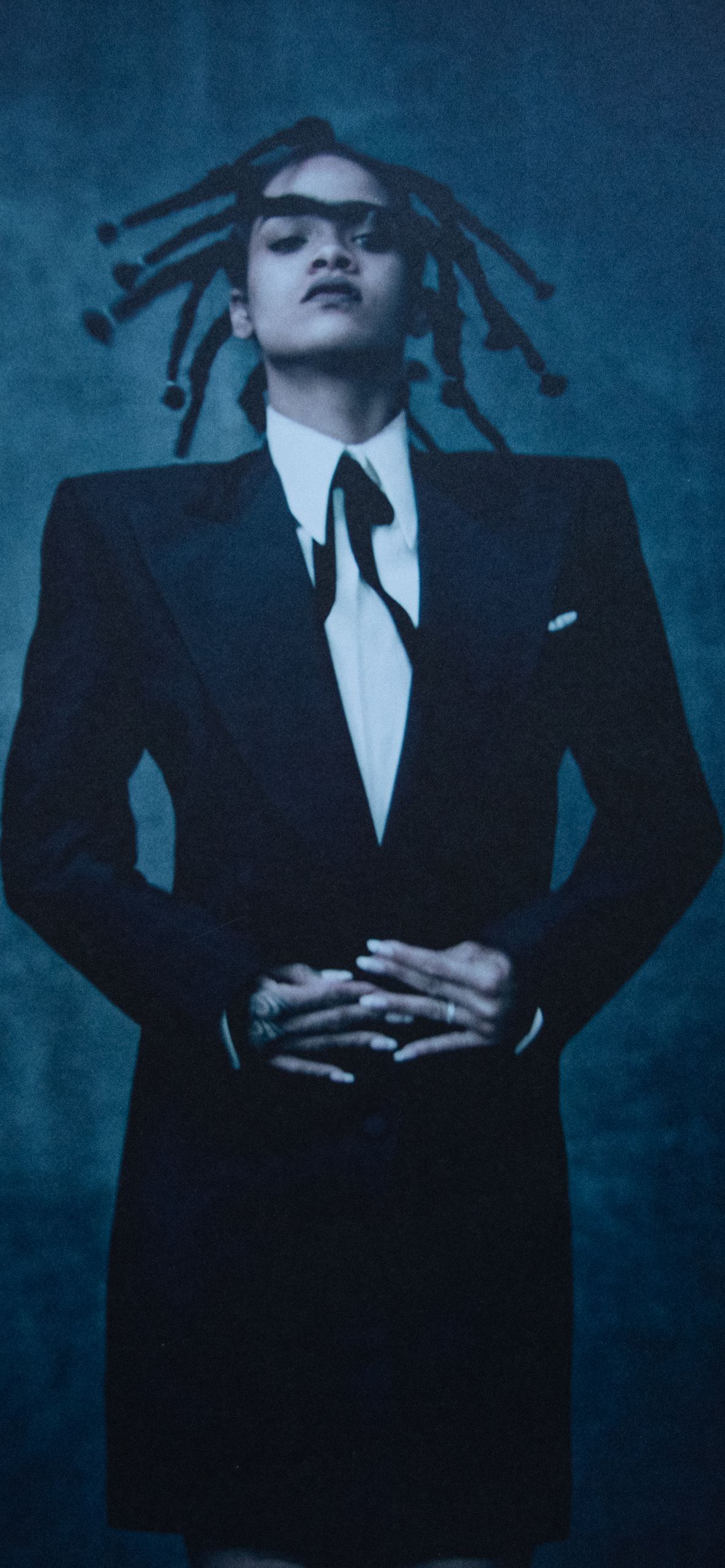 Rihanna's ANTI tour book back cover.