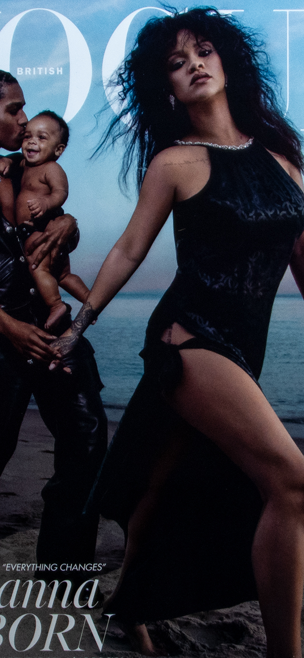 Rihanna's British Vogue front cover.