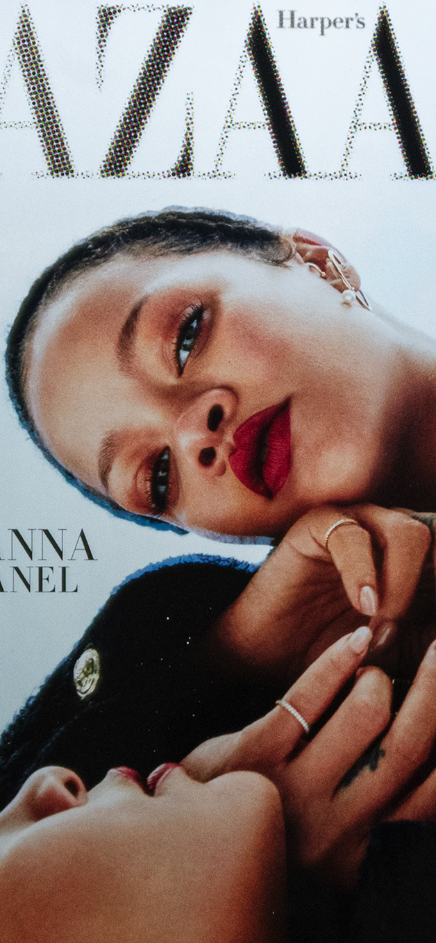 Rihanna's Harper's Bazaar front cover.