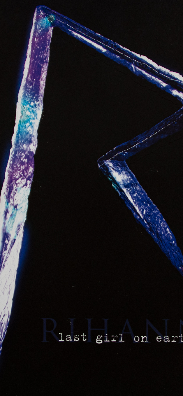 Rihanna's Last Girl On Earth tour book front cover.