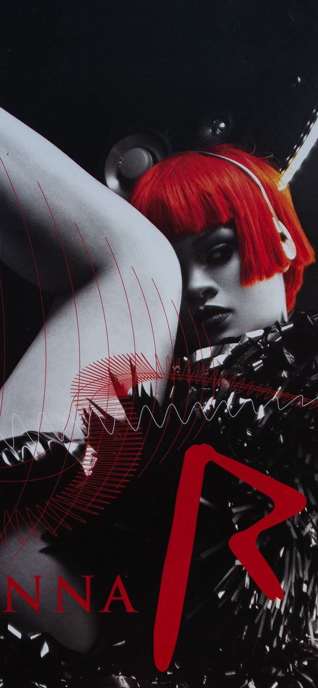 Rihanna's Loud tour book front cover.