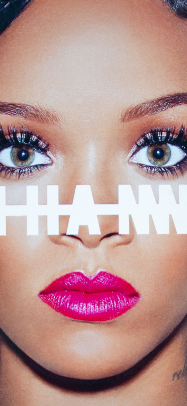 Rihanna's 2019 photo book front cover.