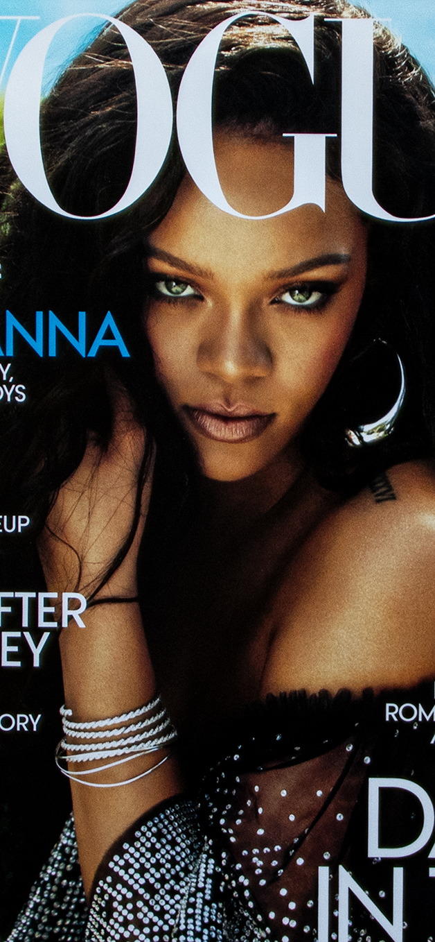 Rihanna's Vogue front cover.