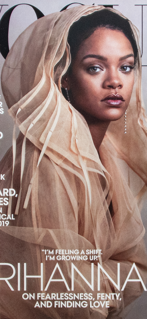 Rihanna's Vogue front cover.