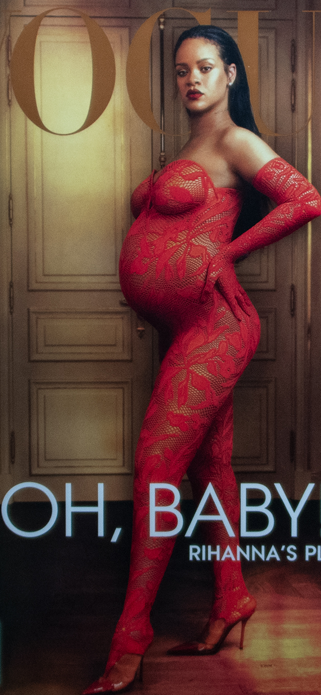 Rihanna's Vogue front cover.