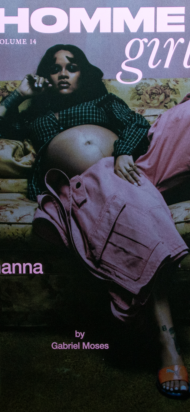 Rihanna's HommeGirls front cover.