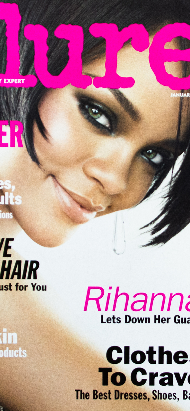 Rihanna's Allure front cover.