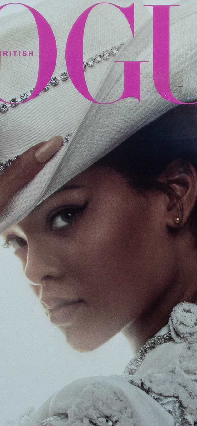 Rihanna's British Vogue front cover.