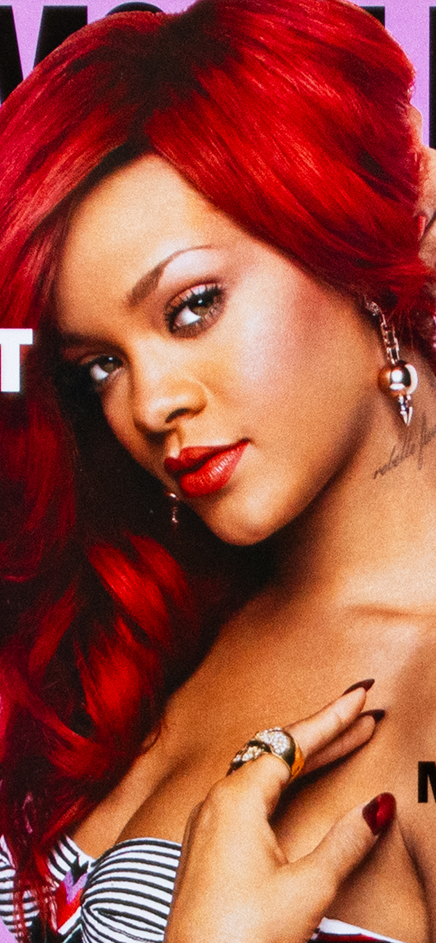 Rihanna's Cosmopolitan front cover.