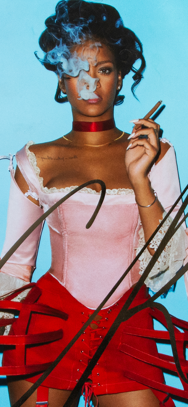 Rihanna's CR Fashion Book front cover.