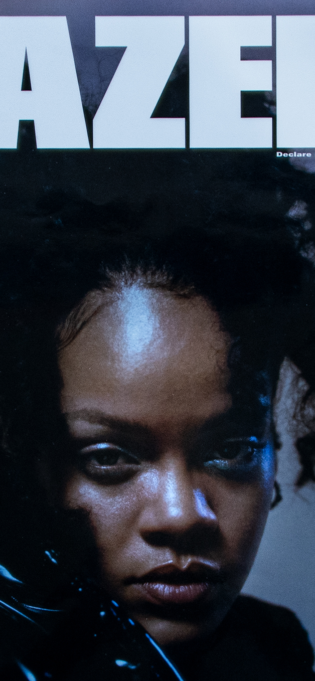 Rihanna's Dazed front cover.