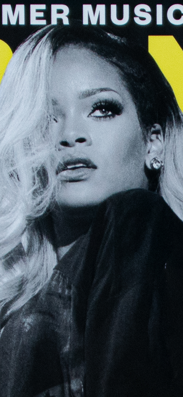 Rihanna's Ebony front cover.