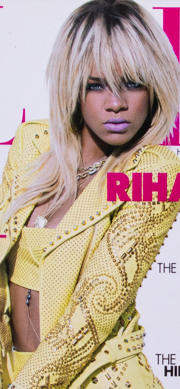 Rihanna's Elle front cover.