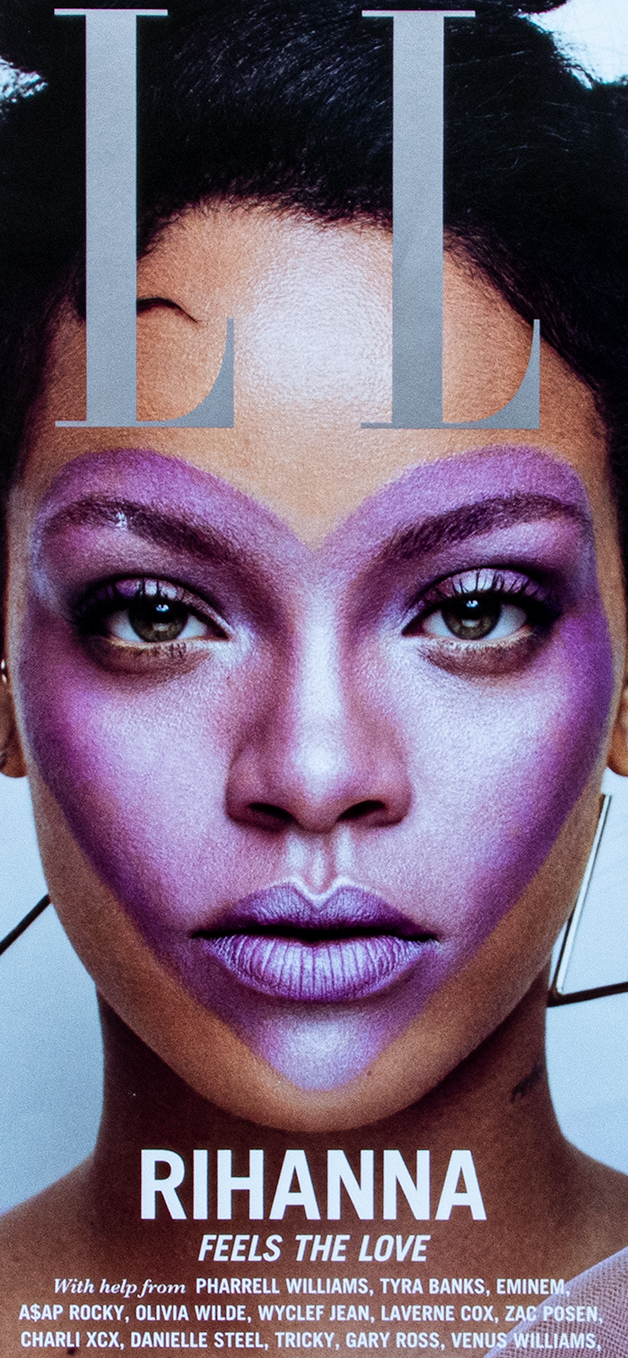 Rihanna's Elle front cover.