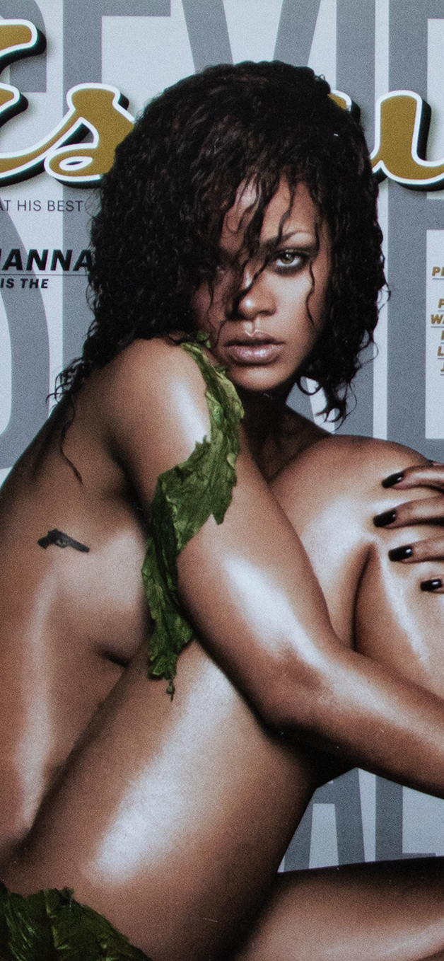 Rihanna's Esquire front cover.