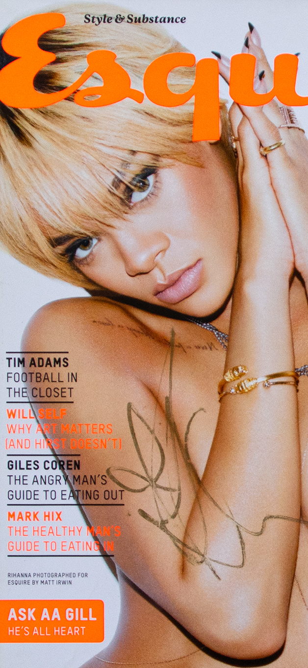 Rihanna's Esquire UK front cover.
