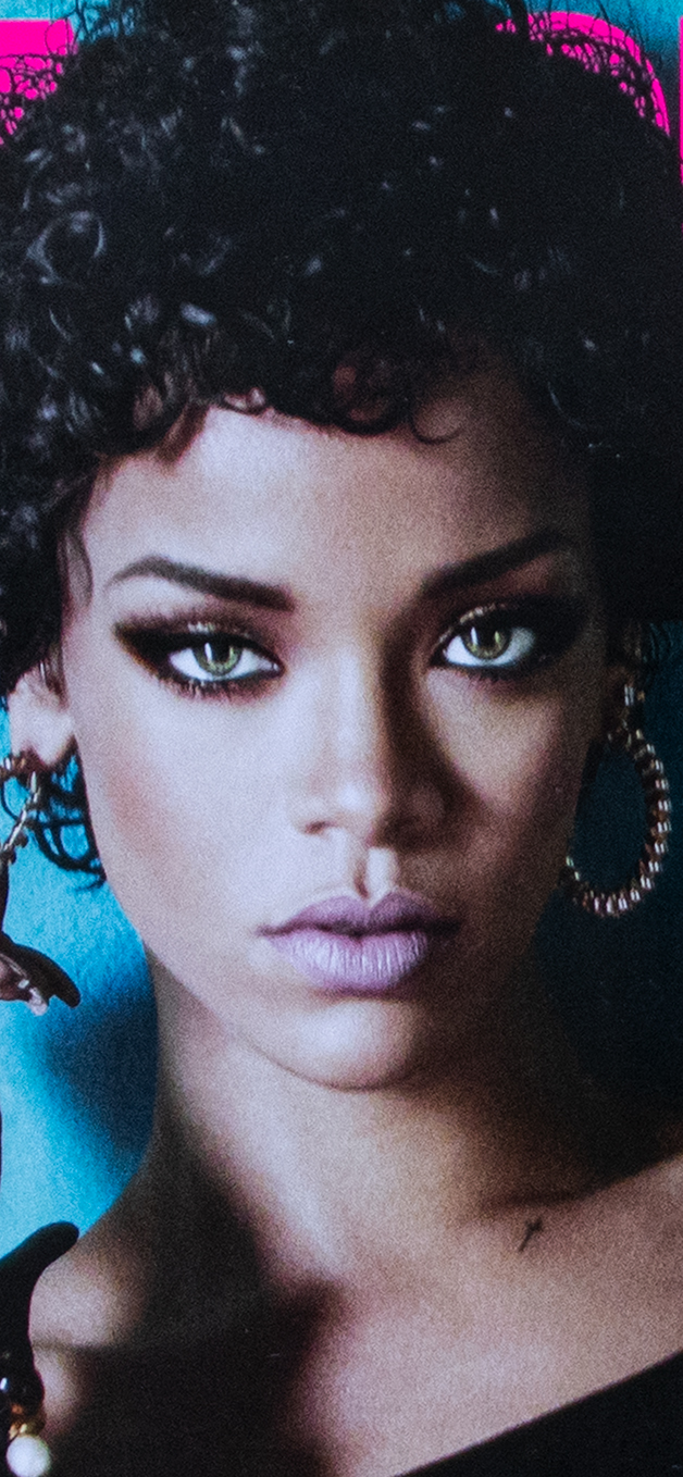 Rihanna's Glamour front cover.