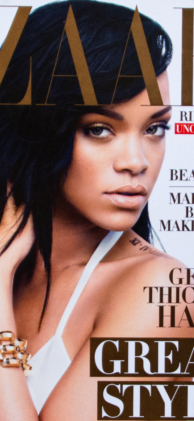 Rihanna's Harper's Bazaar front cover.