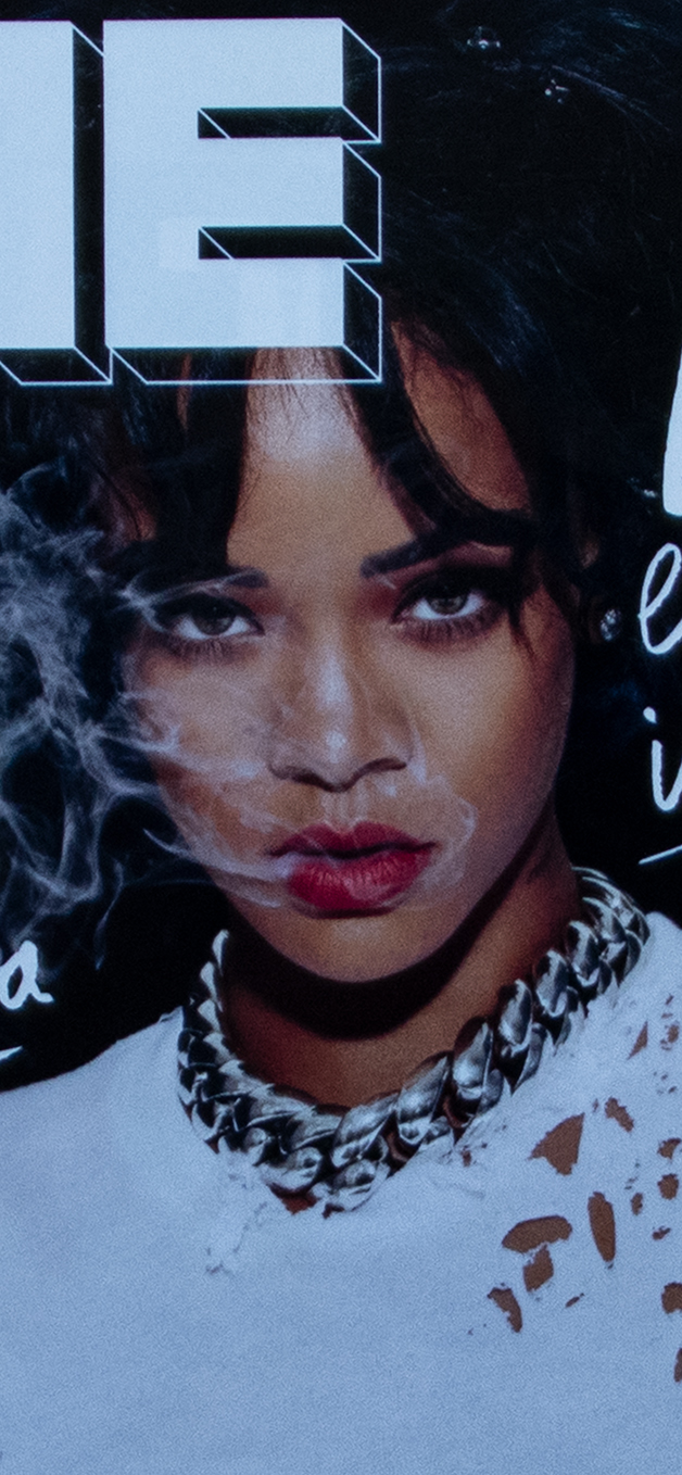 Rihanna's New Musical Express front cover.