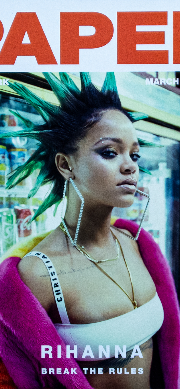 Rihanna's Paper front cover.