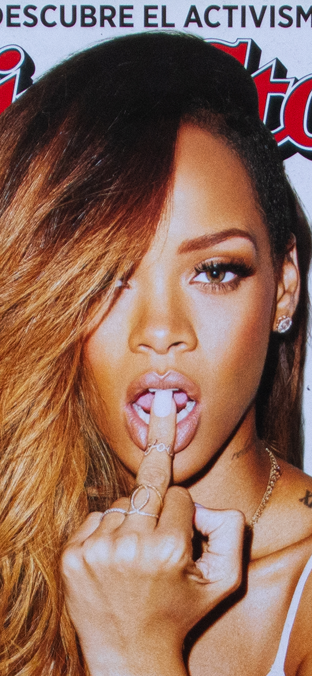 Rihanna's Rolling stone Spain front cover.