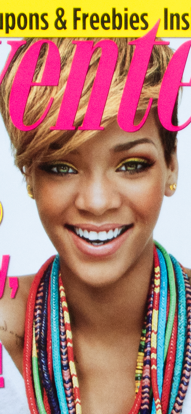 Rihanna's Seventeen front cover.