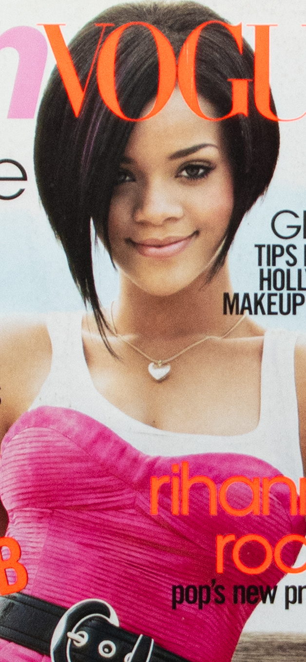 Rihanna's Teen Vogue front cover.