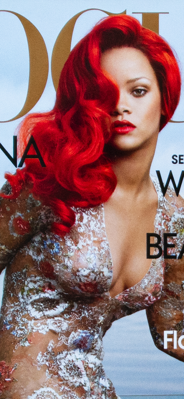 Rihanna's Vogue front cover.