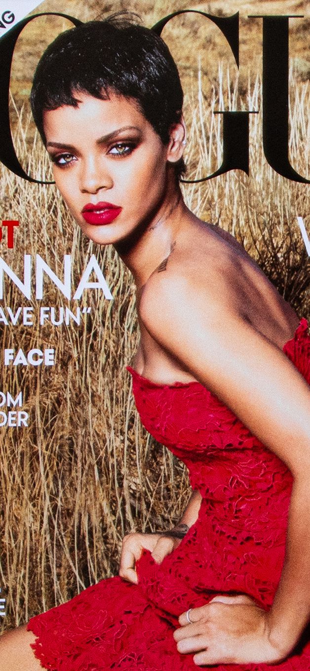 Rihanna's Vogue front cover.