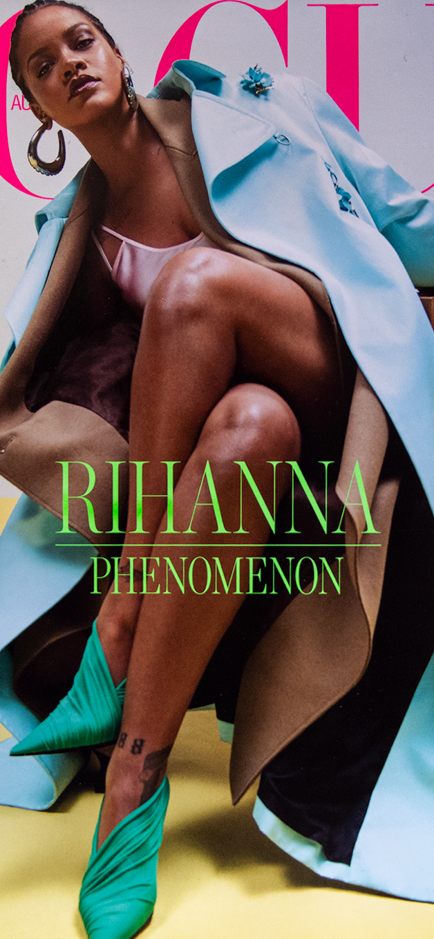 Rihanna's Vogue Australia front cover.