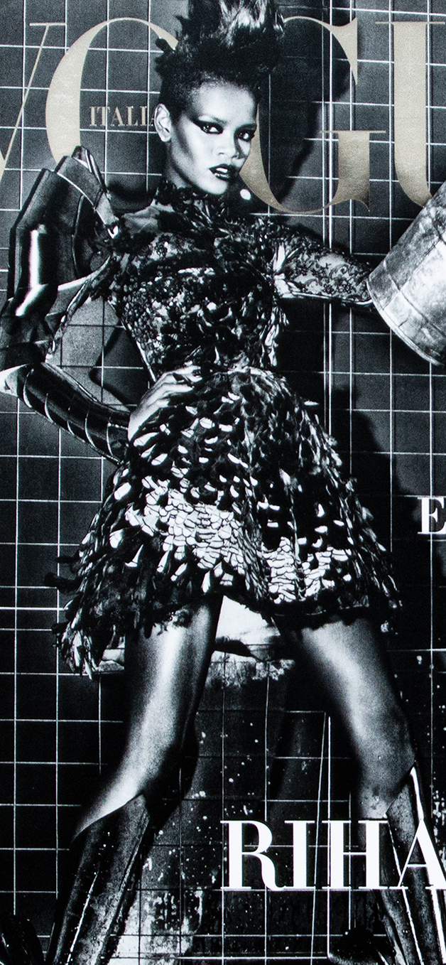 Rihanna's Vogue Italia front cover.