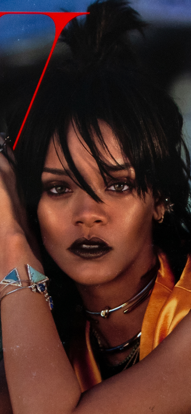 Rihanna's W Korea front cover.